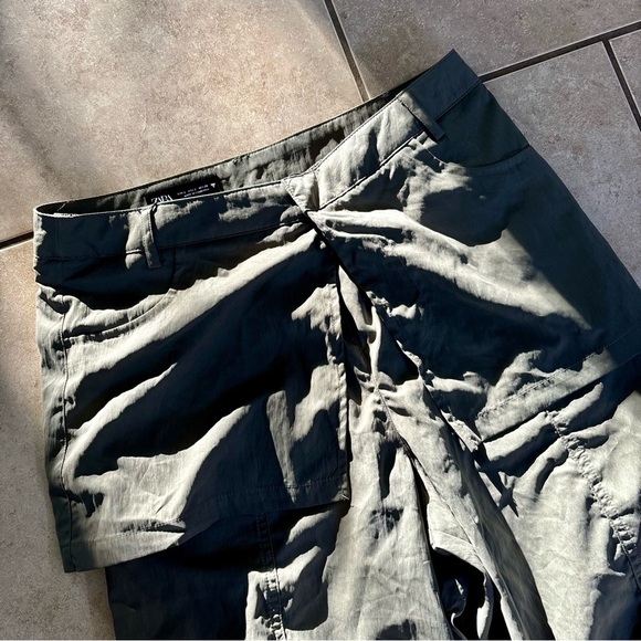 CARGO SKIRT LAYERED BOTTOMS - Picture 3 of 13